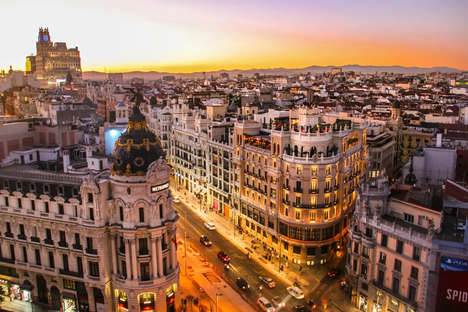Madrid regional view